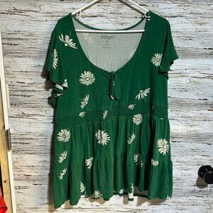Torrid super soft baby doll top size 4X